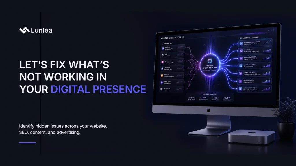 Let’s Fix What’s Not Working in Your Digital Presence
