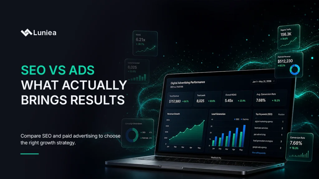 SEO vs Ads: What Actually Brings Results