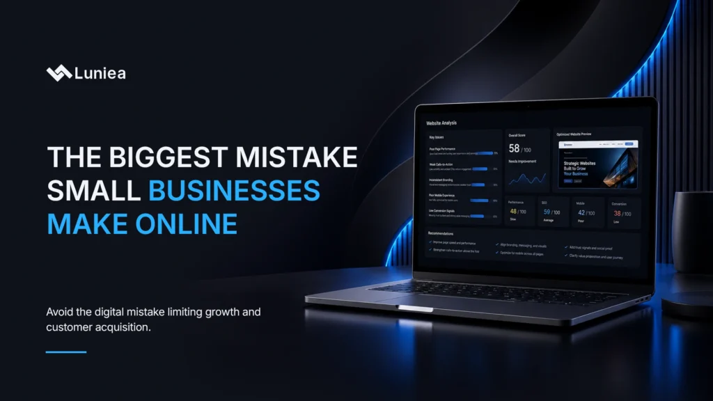 The Biggest Mistake Small Businesses Make Online