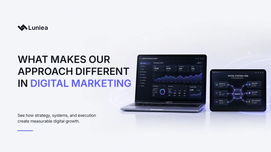 What Makes Our Approach Different in Digital Marketing