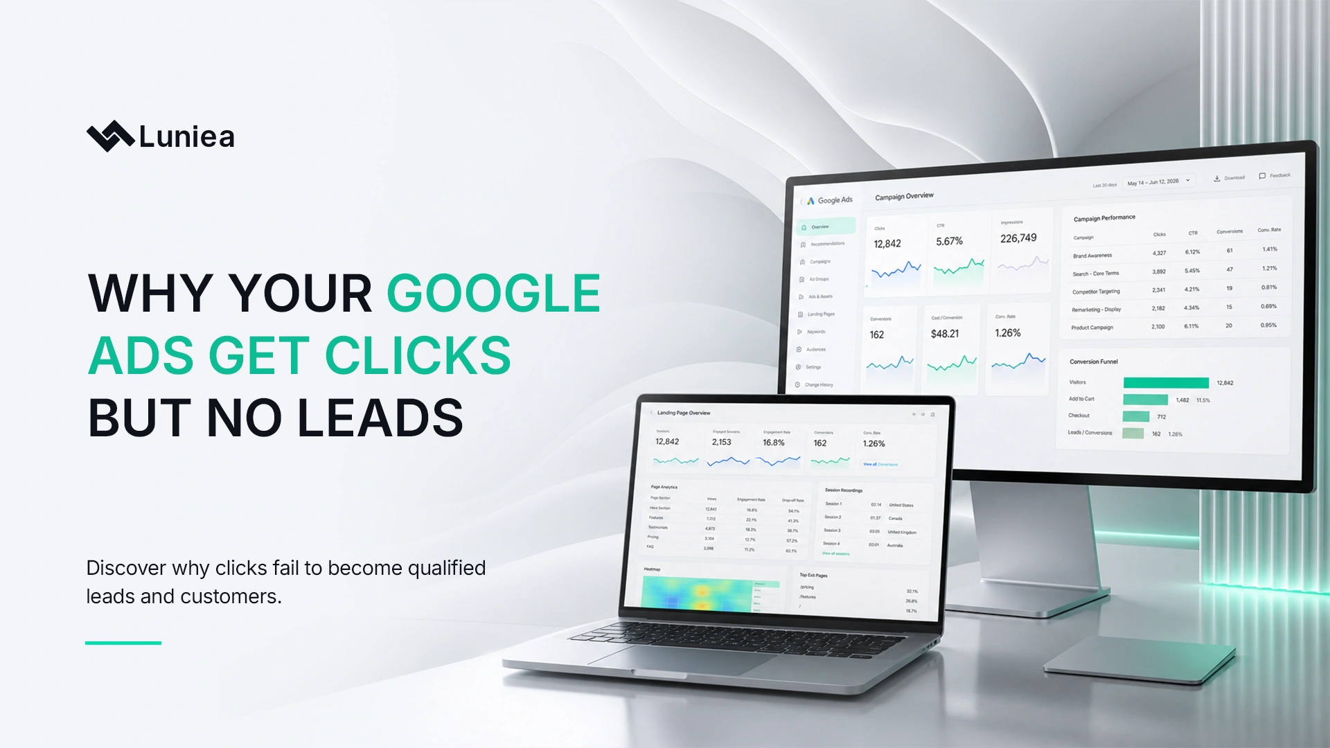 Why Your Google Ads Get Clicks But No Leads