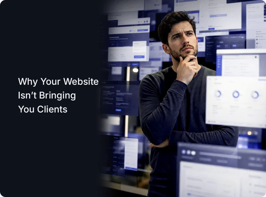 Why Your Website Isn’t Bringing You Clients
