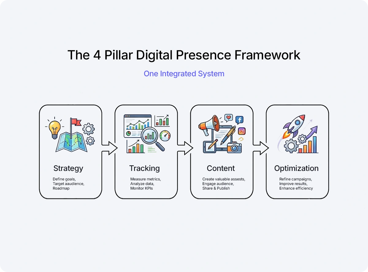 strong online presence