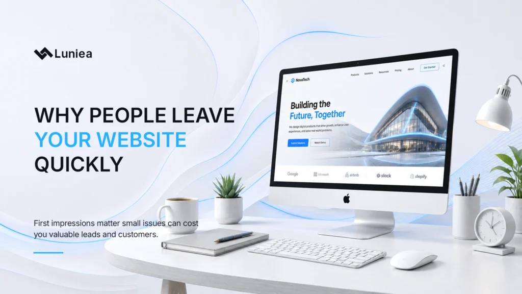 Why People Leave Your Website Quickly